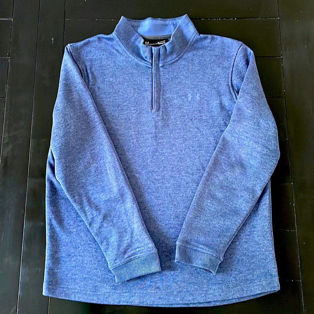 Under Armor Men’s 3/4 zip athletic sweatshirt.